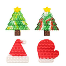 Christmas Push Bubble Pop,Fidget Toy